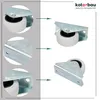 KOTARBAU® 4 pcs roulettes de transport Ø 40 mm caoutchouc Voir les images du produit 2