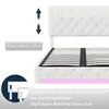 INONEFT Boxspringbett 140x200cm mit LED, Polsterbett mit Produktbild-Vorschau 5