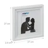 Set di 2 cornici Relaxdays, 25x25 cm, quadrate, cornici da Anteprima dell’immagine prodotto 4