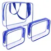 Trousse de toilette transparente 3 pièces | Trousse de Voir les images du produit 10
