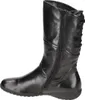 A side view of a black leather boot. Produktbild-Vorschau