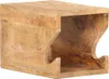 vidaXL Nástěnný stojan na kola 35x25x25 cm hrubé mango Náhled obrázku produktu 8