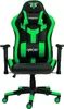 A gaming chair is shown from the front against a white background. Produktbild-Vorschau