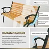 Gartenbank MADEIRA aus Holz & Gusseisen | 2-Sitzer | Produktbild-Vorschau 7