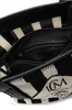 L.CREDI Rima Shopper Black / White schwarz Produktbild-Vorschau 5