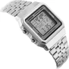 Casio Uni Digital Quarz Uhr mit Edelstahl Armband A500WA-7 Produktbild-Vorschau 9