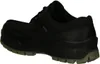 A black leather shoe shown from the side. Produktbild-Vorschau