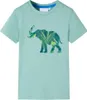 vidaXL Kinder-T-Shirt Helles Khaki 92 Produktbild-Vorschau 7