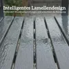 Outsunny Gartenbank 2-Sitzer wetterfest Kunststoff Outdoor Produktbild-Vorschau 7