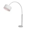 cagü: Design Bogenlampe SONOR Weiß mit  Marmorfuß Weiß Produktbild-Vorschau 4