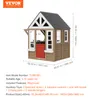 Maison de jeu en bois VEVOR Maison de jeu pour enfants, Voir les images du produit 7