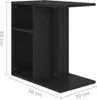 Tavolino bianco 50x30x50 cm in materiale ligneo Anteprima dell’immagine prodotto 8