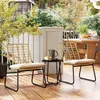 Set di mobili da giardino in rattan Outsunny, set di mobili Anteprima dell’immagine prodotto 8