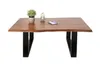 Couchtisch Baumkante massiv Akazie Nussbaum 100 x 70 cm Produktbild-Vorschau 4