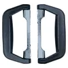 HMF 14973-02 Koffergriff 2er Set, 14 x 7 cm, schwarz Produktbild-Vorschau 3