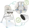 Ricokids 700000 – Kinderhochstuhl Milo mit Tisch, grau Produktbild-Vorschau 7