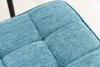 riess-ambiente Moderner Hocker SCANDINAVIA blau Produktbild-Vorschau 3