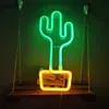 Néon LED décoratif vert cactus Voir les images du produit 3