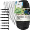 TTL GARDEN Teichnetz 4x6m schwarz 30g/m² Vogelschutznetz Produktbild-Vorschau 1