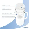 A diagram of a water filter pitcher with labels pointing out its features. Náhľad obrázku produktu