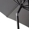 DEGAMO Marktschirm 300cm grau knickbar, mit Kurbel, Produktbild-Vorschau 6