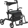 VEVOR Déambulateur et fauteuil de transport 2 en 1 Voir les images du produit 1