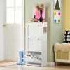 SoBuy FSR144-WN Boite à chaussures avec 3 abattants et Voir les images du produit 1
