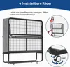 Lit pliant ROSEJANE 90x200 cm avec matelas en mousse à Voir les images du produit 5