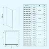 doporro Eck-Duschkabine 90x100x195cm Eckdusche mit Hebe- Produktbild-Vorschau 7