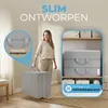 ELONEO Opklapbare matras, gastenmatras, 3-delige opvouwbare Productafbeelding-voorbeeld 4