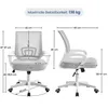 Yaheetech Bürostuhl Schreibtischstuhl ergonomischer Produktbild-Vorschau 3