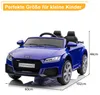 Kinder Elektro Auto Audi TT RS Roadster mit Fernbedienung Produktbild-Vorschau 8