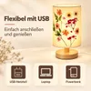 DIY Nachtlicht mit Trockenblumen, Blanko Stoffschirm, 3 Produktbild-Vorschau 5