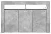 vidaXL Sideboard Beton Grau 116 x 30 x 75 cm Holzwerkstoff Produktbild-Vorschau 7