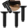 HOOZ® Möbelfüße Edelstahl Schwarz Matt 200 mm 4er Set Produktbild-Vorschau 1