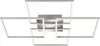 LED Deckenleuchte Memoryfunktion drehbar 64 W silber Produktbild-Vorschau 1