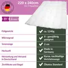 Bettdecke B!HOME mit 100% Daunen : Ganzjahr : 220 x 240 cm Produktbild-Vorschau 2
