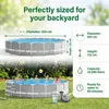 Prism Frame Pool Rund - 610x132 cm - 9-teilig  S621 Produktbild-Vorschau 10