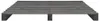 vidaXL Palettenbett Grau Massivholz Kiefer 120×200 cm Produktbild-Vorschau 3