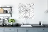 MuchoWow® Poster Karte - Essen - Stadtplan 75x75 cm - Wand Produktbild-Vorschau 3