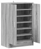 vidaXL Szafka na buty Szara Sonoma 60x35x92 cm Materiał Podgląd zdjęcia produktu 5
