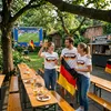 Deutschland T Shirt mit Schriftzug Fan Shirt Fußball EM WM Produktbild-Vorschau 5