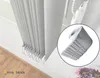 A close-up view of vertical blinds with a circular inset showing a roll of fabric. Anteprima dell’immagine prodotto