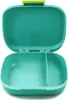TUPPERWARE To Go Lunch-Box türkis limette mit Trennung Produktbild-Vorschau 3