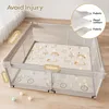 Baby-Laufstall mit Oxford-Stoffmatte, 150 x 150 x 68 Produktbild-Vorschau 2