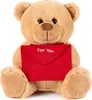 Brubaker Ours en peluche avec enveloppe Rouge - for You - Voir les images du produit 1