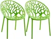 CLP 2er Set Gartenstühle Hope mit Lehne stapelbar Produktbild-Vorschau 1