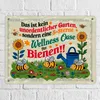 5-Sterne Wellness Oase für Bienen Metallschild XL in 21x28 Produktbild-Vorschau 7