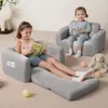 CAVEEN Sofa dziecięca 2 w 1, rozkładana sofa dziecięca, Podgląd zdjęcia produktu 2