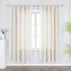 Joyswahl Vorhang Vintage Gardinen Leinen Fensterschals mit Produktbild-Vorschau 1